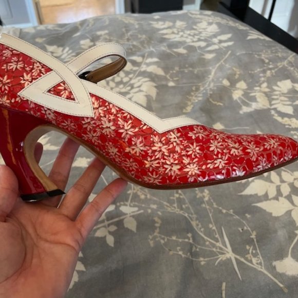 John Fluevog Shoes - John Fluevog Twist Tango Mary Jane Heel